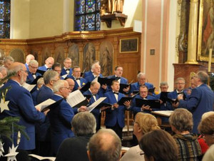 Le Choeur d'Hommes 1856 de Molsheim chante pour le projet de L'Arche à Strasbourg
