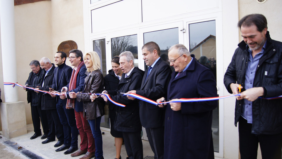 inauguration foyer personnes handicapées L'Arche de la Vallée drome