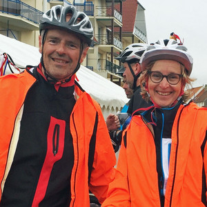 Damien participe au rallye cyclo Lille - Hardelot pour soutenir L'Arche au Bangladesh