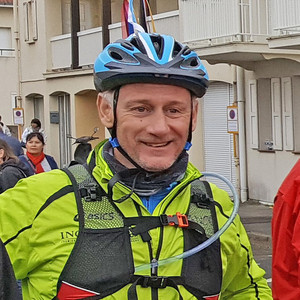 Olivier participe au rallye cyclo Lille-Hardelot pour soutenir L'Arche au Bangladesh