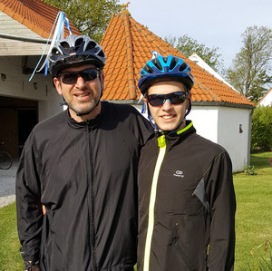Alex et son fils Clément