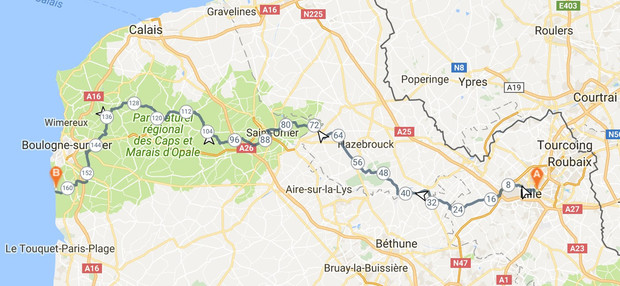 Carte rallye cyclo 2017