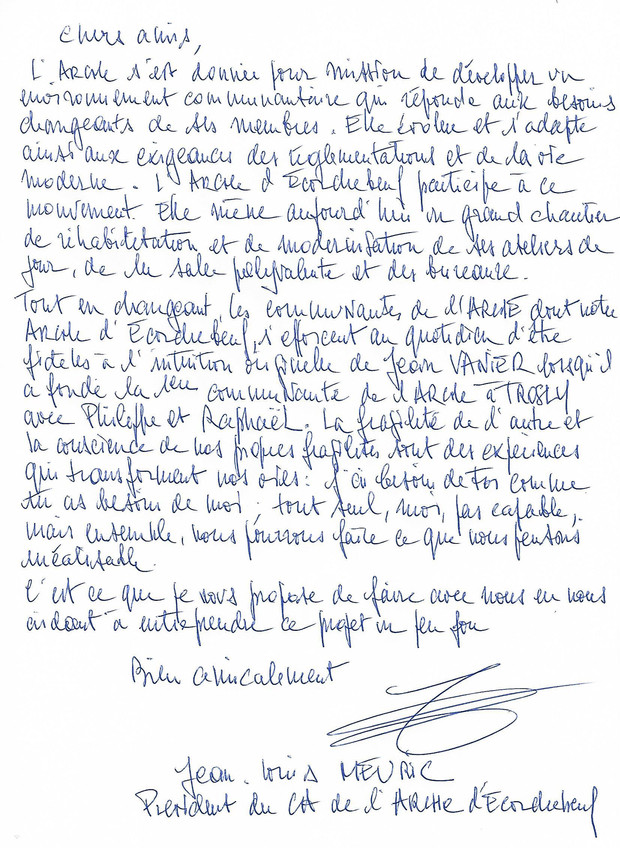 Le mot du président - Jean-Louis Meuric
