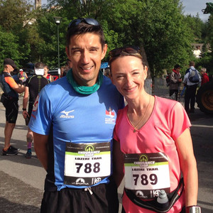 Régis et Annie participent à la course des deux châteaux pour soutenir L'Arche Le Levain !